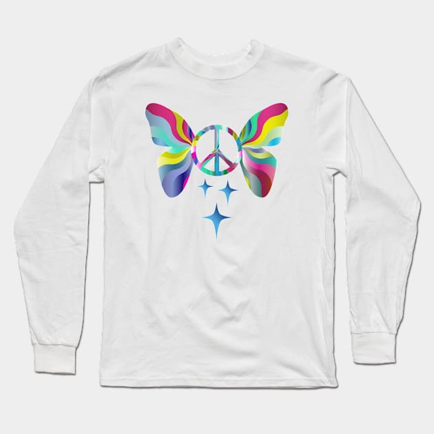 Peace Long Sleeve T-Shirt by After Daylight Project